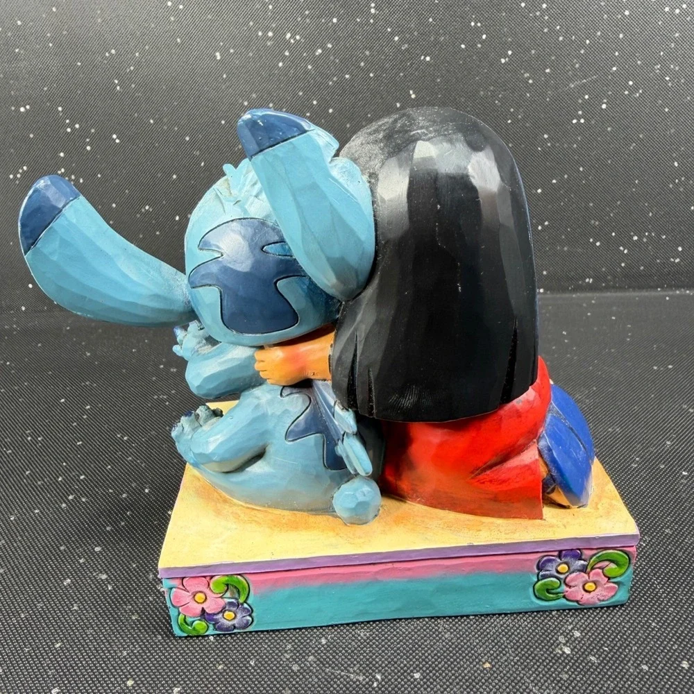Disney Traditions Jim Shore Lilo and Stitch Ohana Means Family Figurine Resin